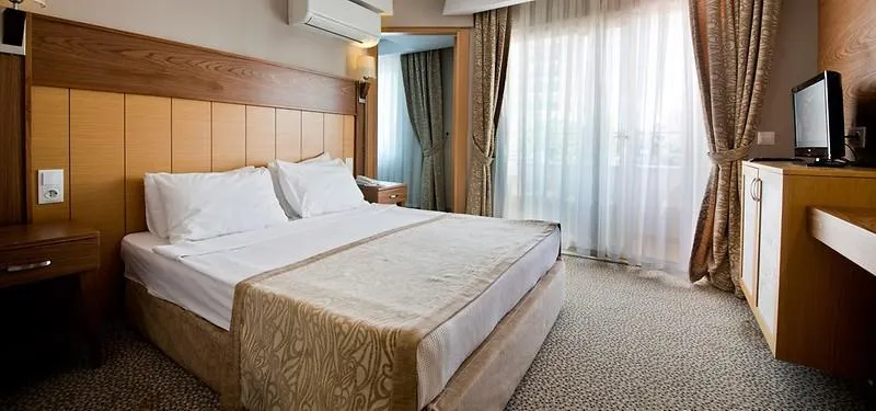 DOUBLE SINGLE USE SIDE SEA VIEW Room, MC Beach Park Resort Hotel, Antalya