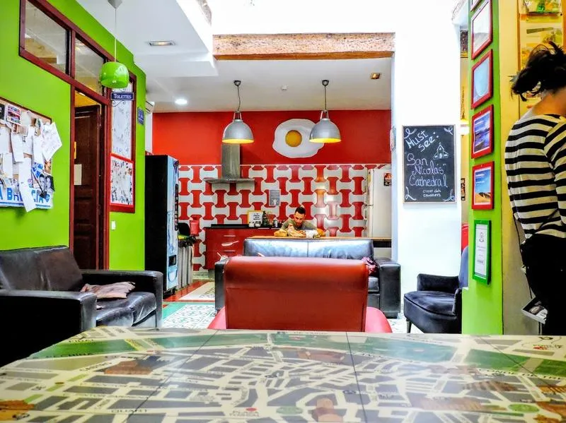 Lobby, Home Youth Hostel, Valencia