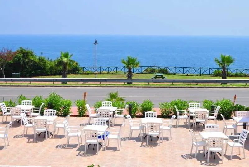 Terrace, Antalya Palace, Antalya