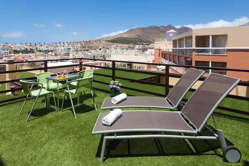 Terrace, Villa-Mar Hotel, Fuerteventura