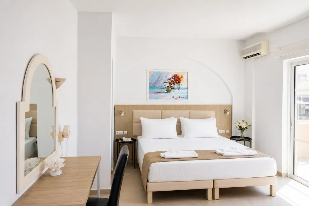 Double or Twin STANDARD Room, St Constantin Hotel, Crete