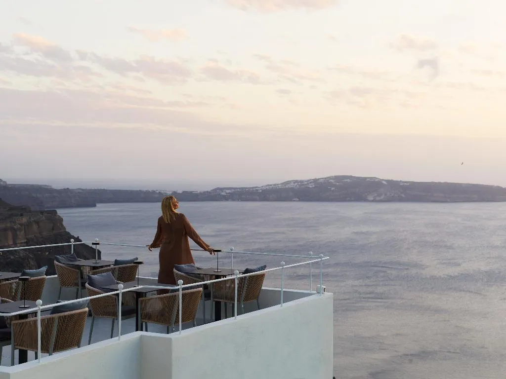 Lobby, Cosmopolitan Suites, Santorini