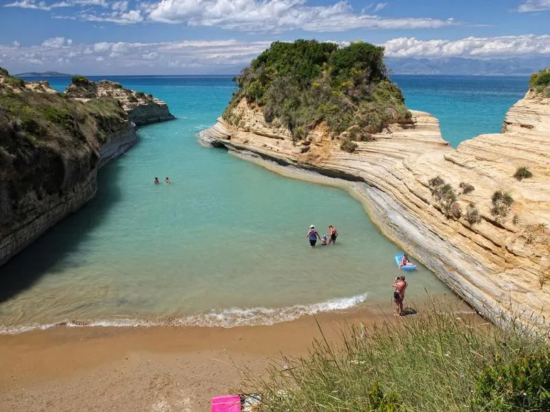Beach, Toulas Apartments, Corfu