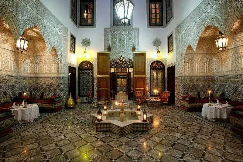 Lobby, Riad fes el bali, Fez