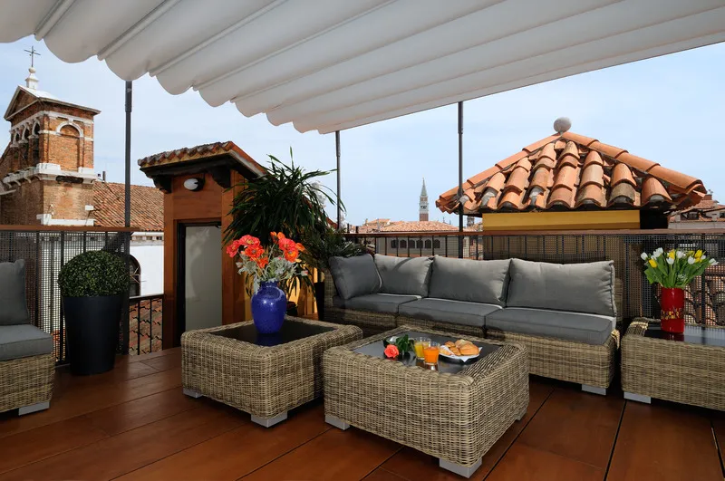 Terrace, UNA HOTELS Ala Venezia - Adults +16, Venice