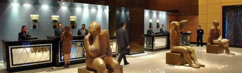Lobby, Fairmont Nile City, Cairo
