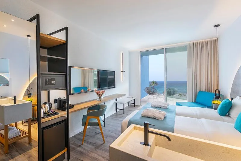 JUNIOR SUITE SEA FRONT Room, Flamingo Paradise Beach Hotel (Adults Only), Cyprus