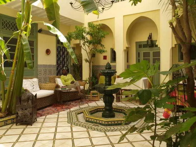 General view, Riad Dar Limoun Amara, Marrakech