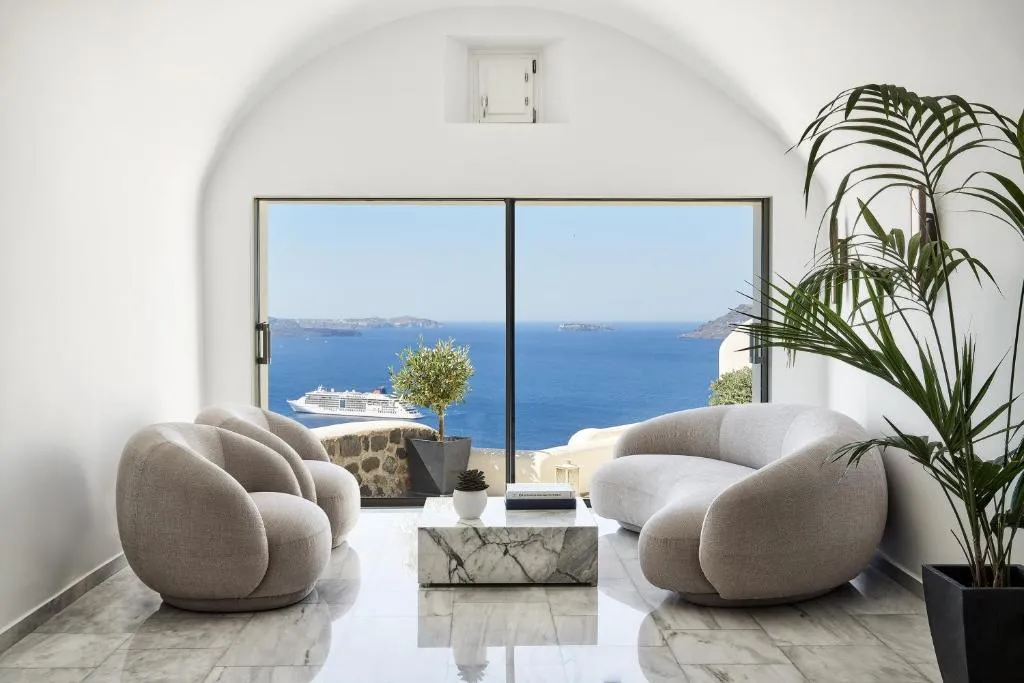 Lobby, Canaves Oia Suites, Santorini
