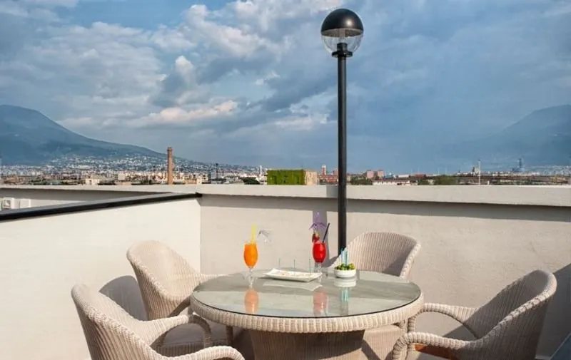 Terrace, Tiempo Hotel, Naples