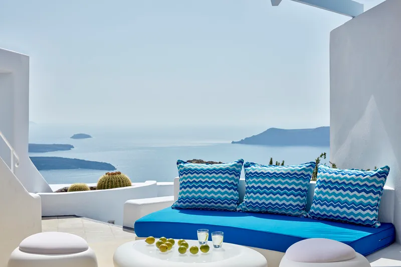 Lobby, Astra Suites, Santorini