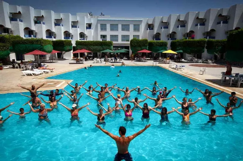 Pool, Les Pyramides, Tunisia