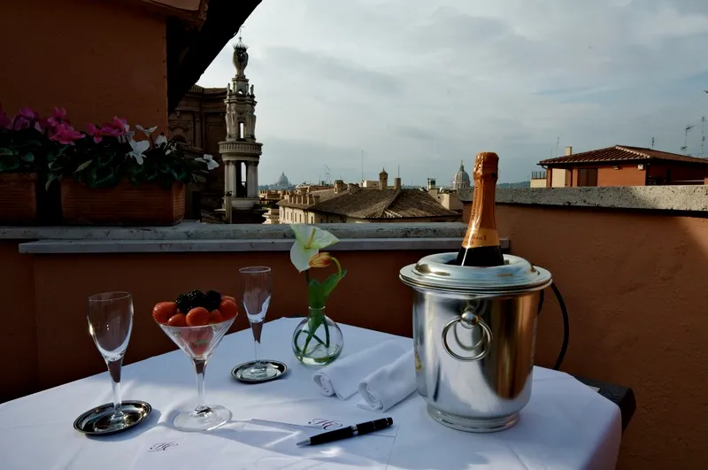Terrace, Concordia, Rome