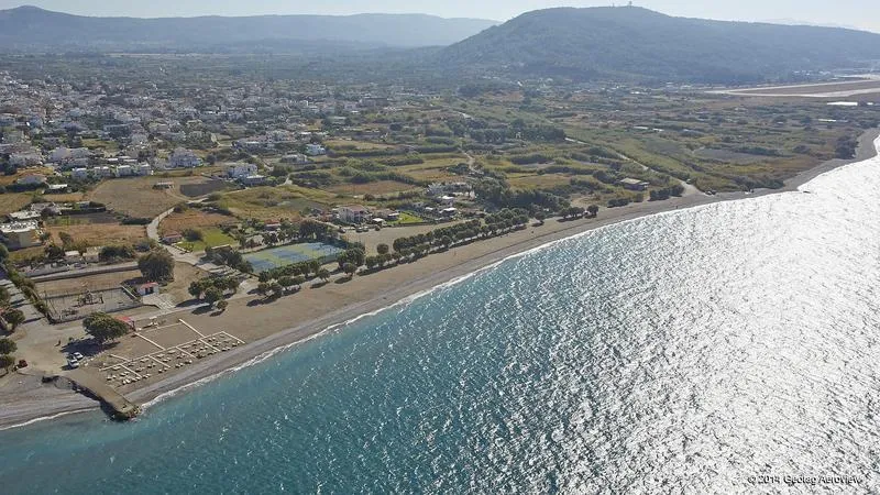 Beach, Hotel Esmeralda, Rhodes