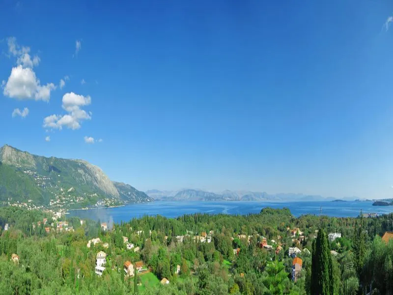 General view, Villa Anna Castello, Corfu