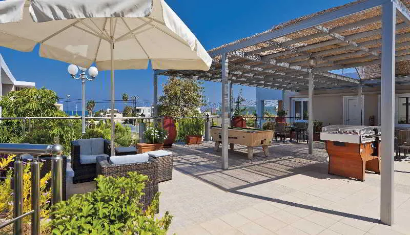 Terrace, Koukouras, Crete