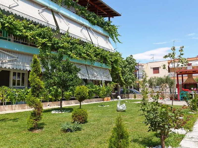 Terrace, Artemis Apartments, Halkidiki