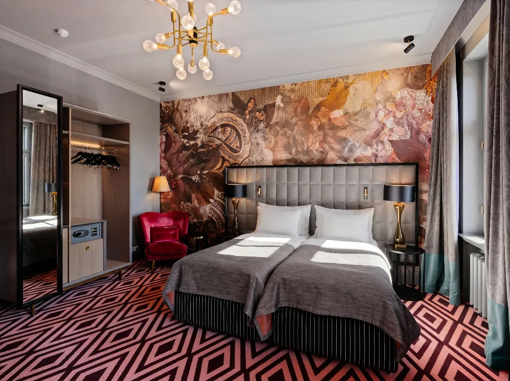 TWIN STANDARD Room, Grand Poet Hotel by Semarah, Riga