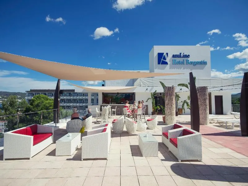 Terrace, AzuLine Hotel Bergantin, Ibiza