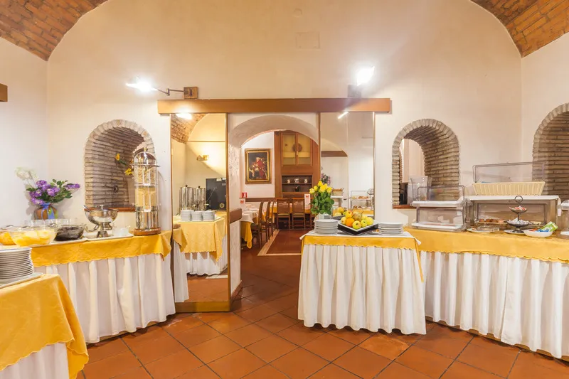 Restaurant, Hotel Galles, Rome