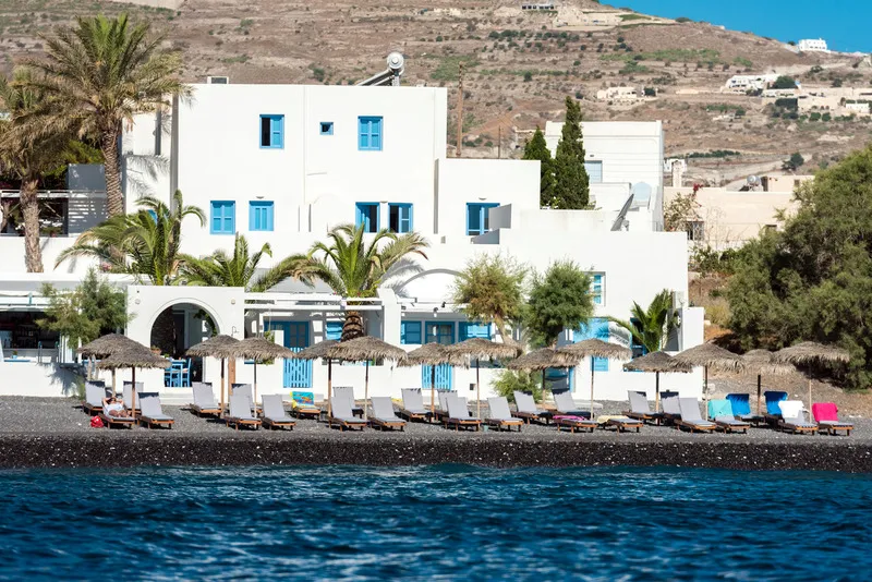 General view, Sigalas Beach Hotel, Santorini
