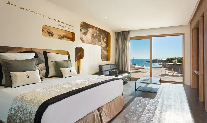 JUNIOR SUITE SEA VIEW Room, Pure Salt Port Adriano, Majorca