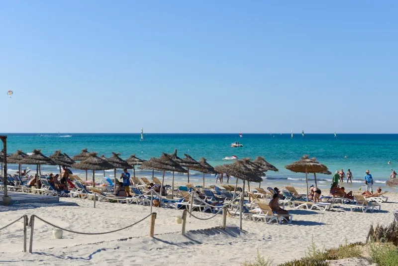 Beach, Meninx Djerba, Tunisia
