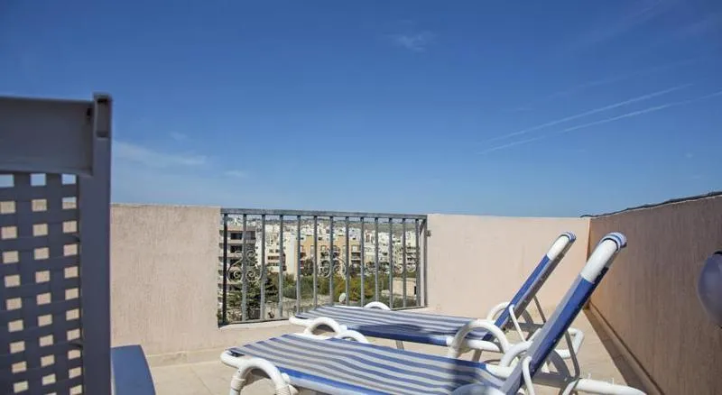 Terrace, Belmont Court Apartments, Malta