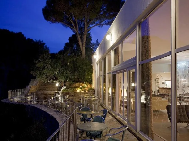 Terrace, Parador de Aiguablava, Costa Brava