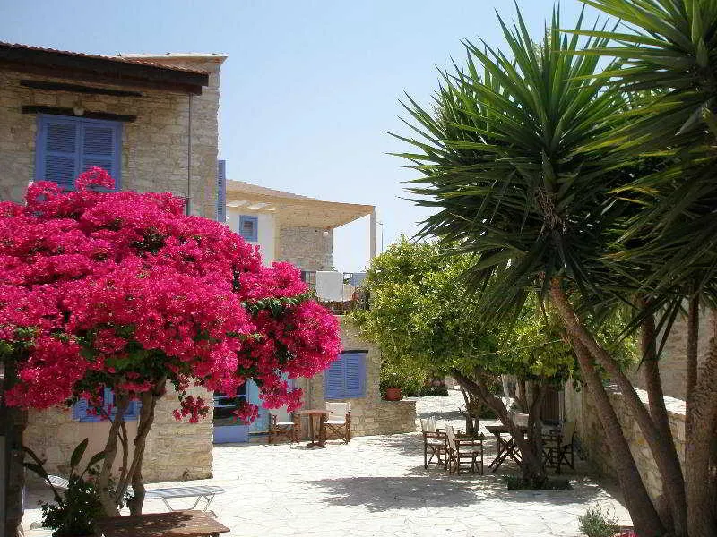 General view, Traditional Village Houses Skarinou, Cyprus
