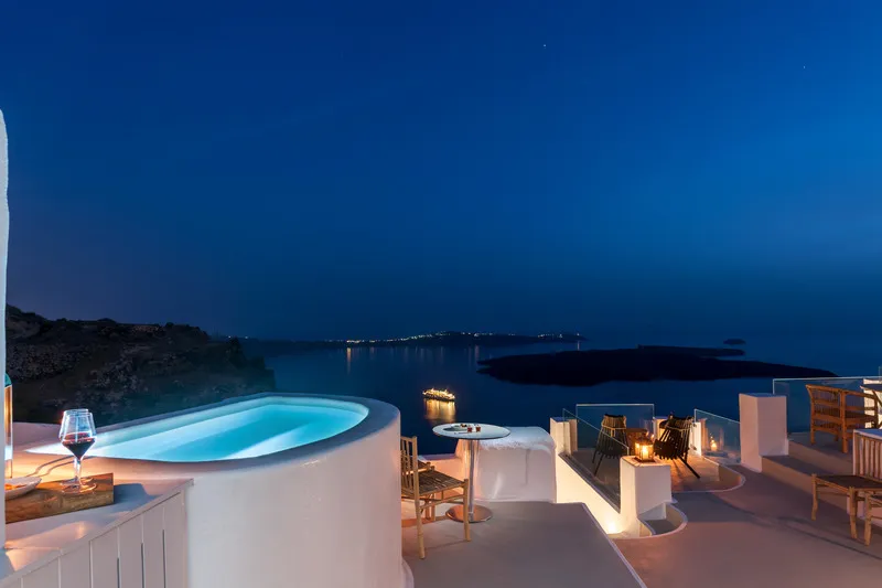 General view, Cocoon Suites, Santorini