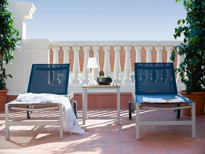 Terrace, Eric Vokel Boutique Apart Sagrada Familia Suites, Barcelona