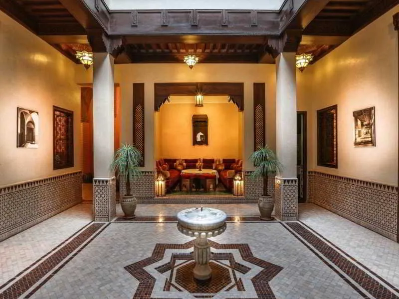 General view, Riad Bahia Salam, Marrakech