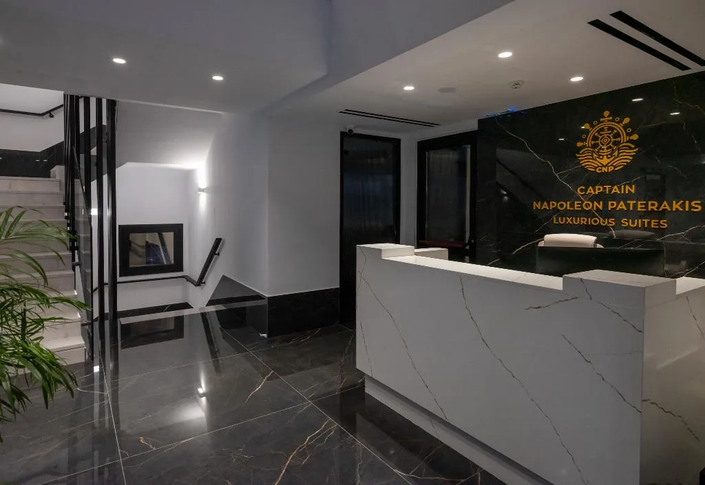 Lobby, Captain Napoleon Paterakis CNP Luxurious Suites, Crete