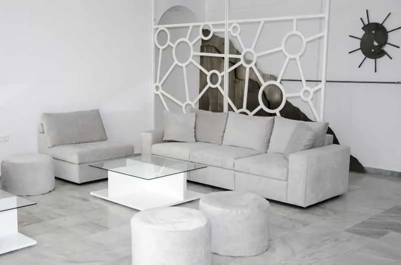 Lobby, RK Beach hotel, Santorini
