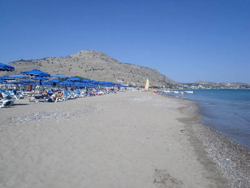 Beach, Ellia Hotel, Rhodes