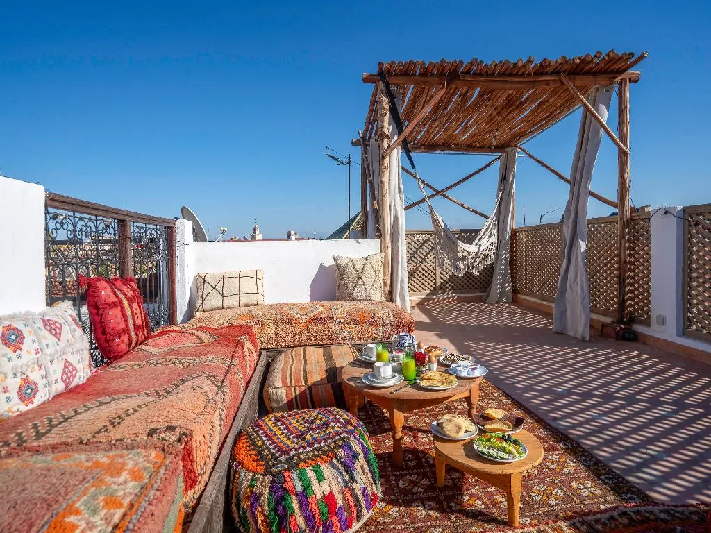 Terrace, Riad Kilimini & SPA, Marrakech