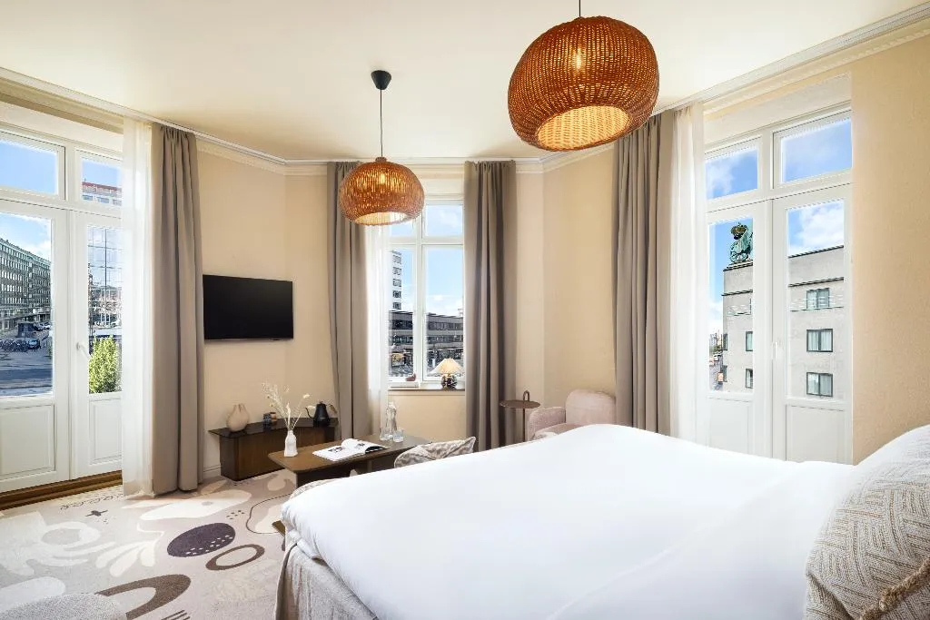 JUNIOR SUITE KING SIZE BED Room, NH Copenhagen Grand Joanne, Copenhagen