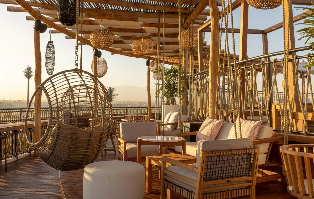 Terrace, Nobu Hotel Marrakech, Marrakech