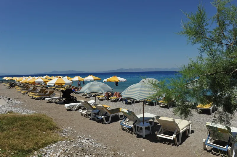 Beach, Heleni Beach Hotel, Rhodes