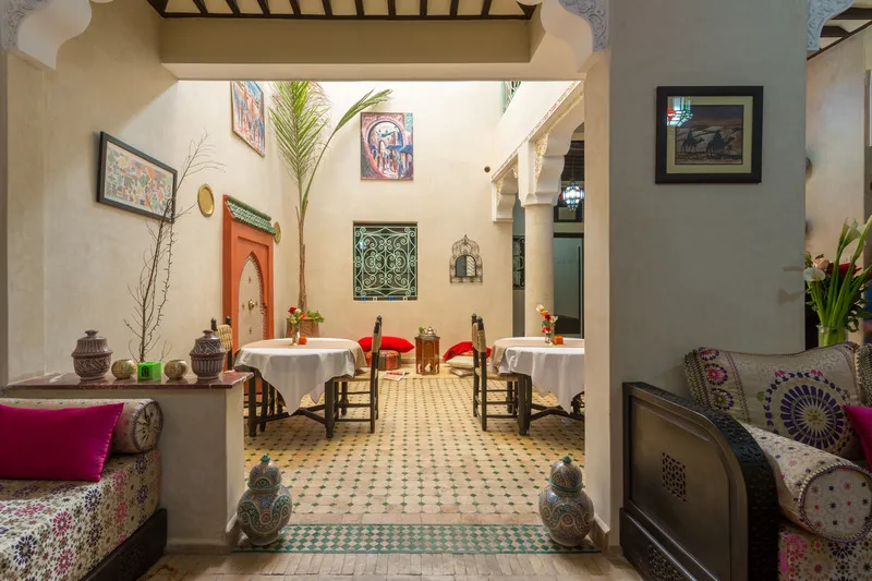 General view, Riad Dar Benbrahim, Marrakech