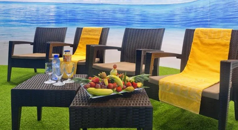 Terrace, GHT Oasis Tossa & Spa, Costa Brava