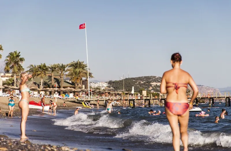 Beach, Infinity Beach Hotel, Antalya