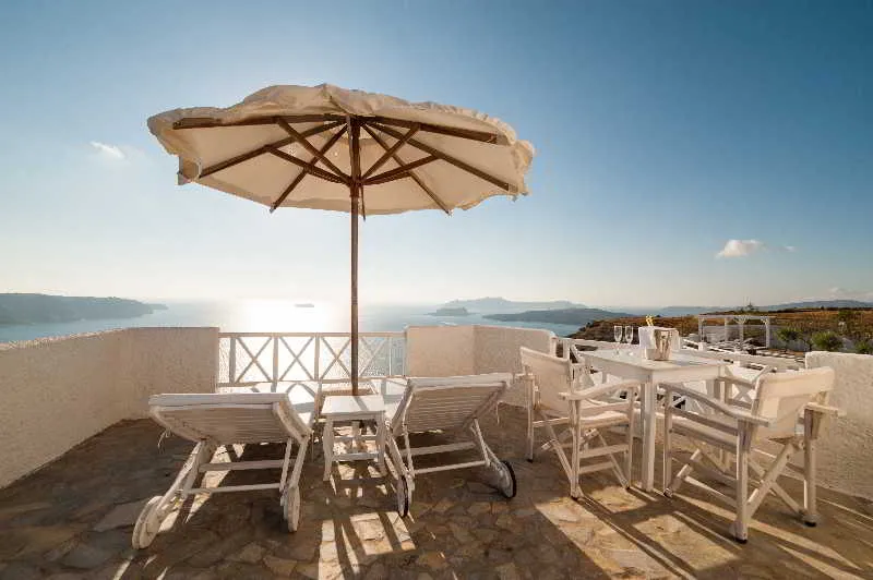 Terrace, Artemis Suites, Santorini