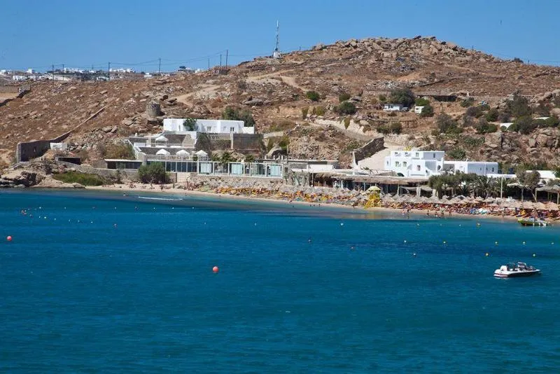 General view, Paradise Beach Resort, Mykonos