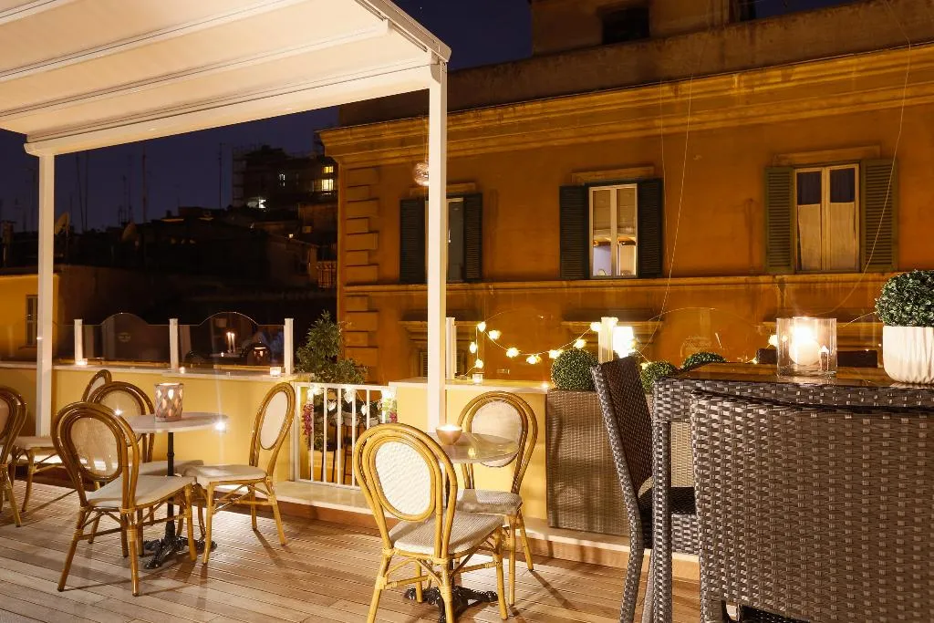 Terrace, Relais Monti, Rome