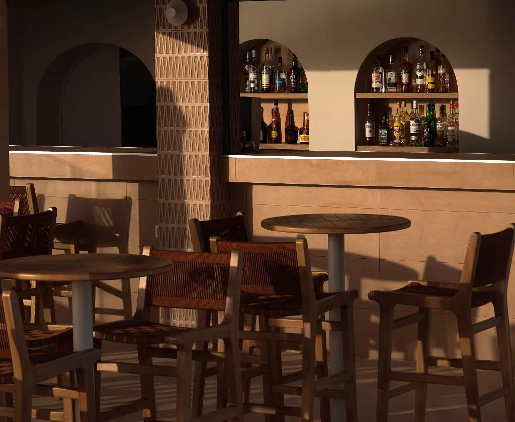Bar, Mistral Bay, Crete