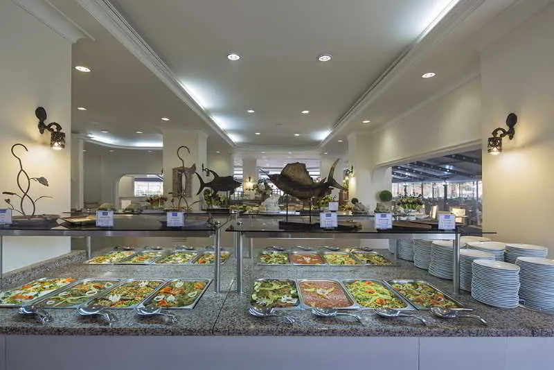 Restaurant, Club Turtas Beach Hotel, Antalya