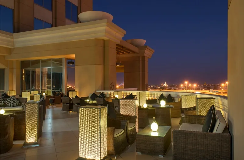 Terrace, Sheraton Dubai Mall of the Emirates Hotel, Dubai