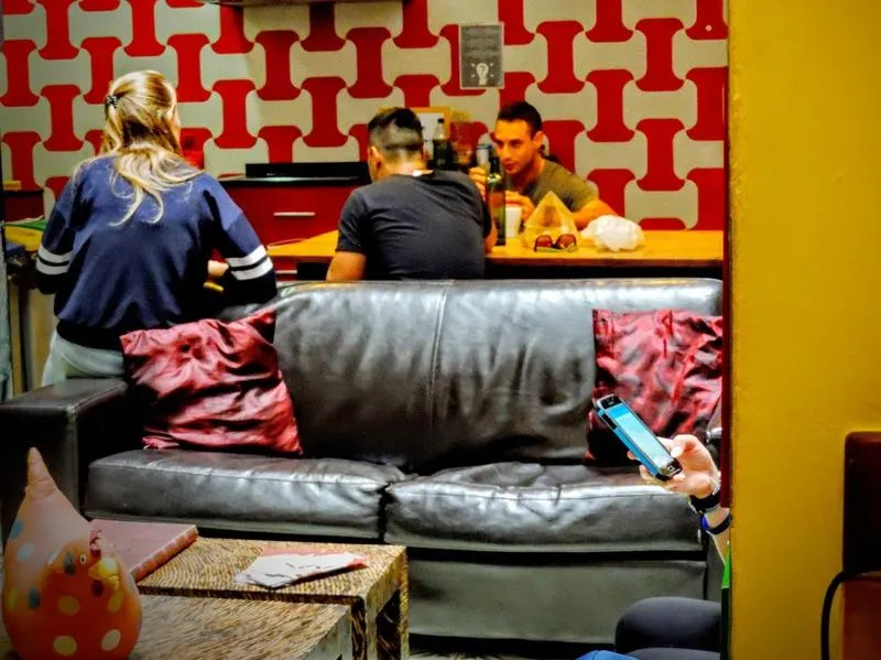 Lobby, Home Youth Hostel, Valencia